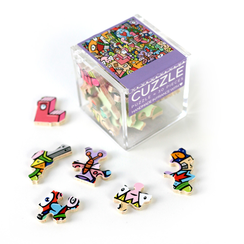 micro puzzle d'art en bois 30 pièces découpés à la main
Love - Jige